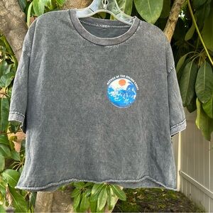 Brandy Melville John Galt “Natives of The Golden Coast” Graphic Location T-Shirt